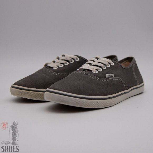 Vans Authentic Grey Lace ups Women's Size 9 - Picture 4 of 12